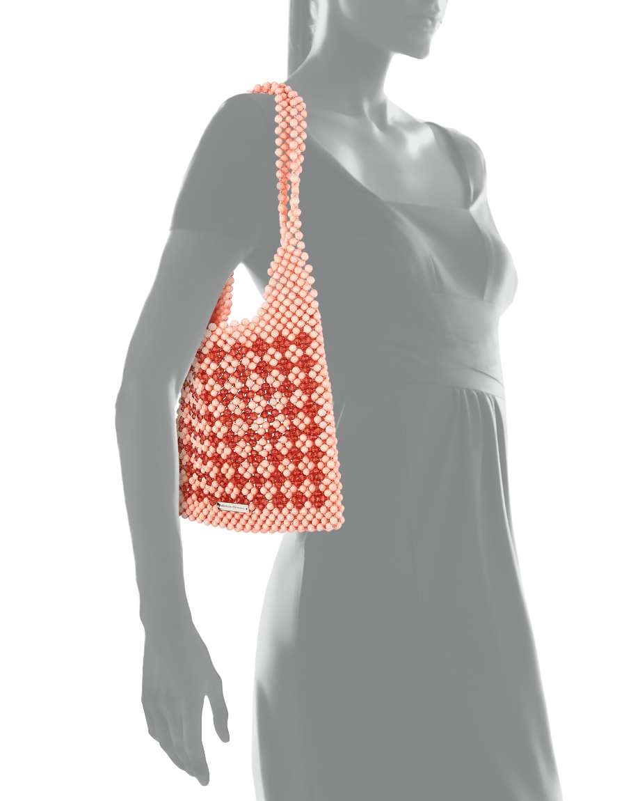 Charlie Mini Beaded Hobo Bag
