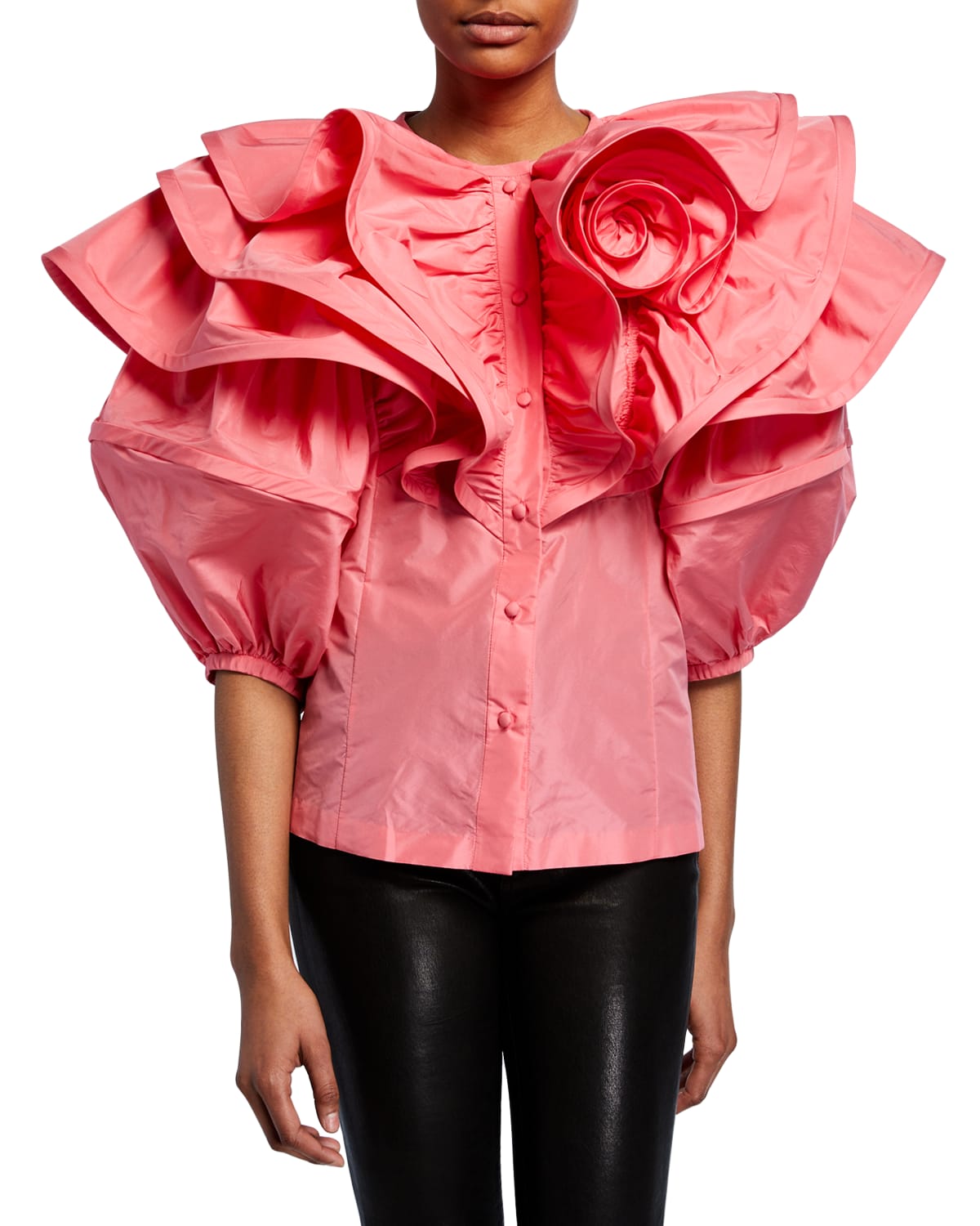 Marc jacobs store ruffle blouse