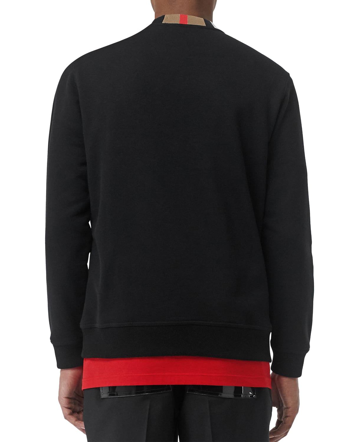 Burberry icon stripe sweatshirt hotsell