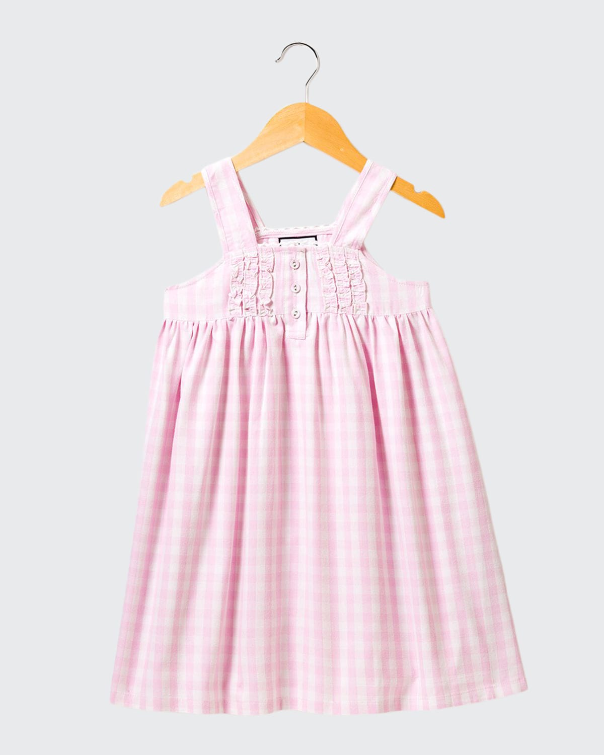 PETITE PLUME CHARLOTTE GINGHAM NIGHTGOWN
