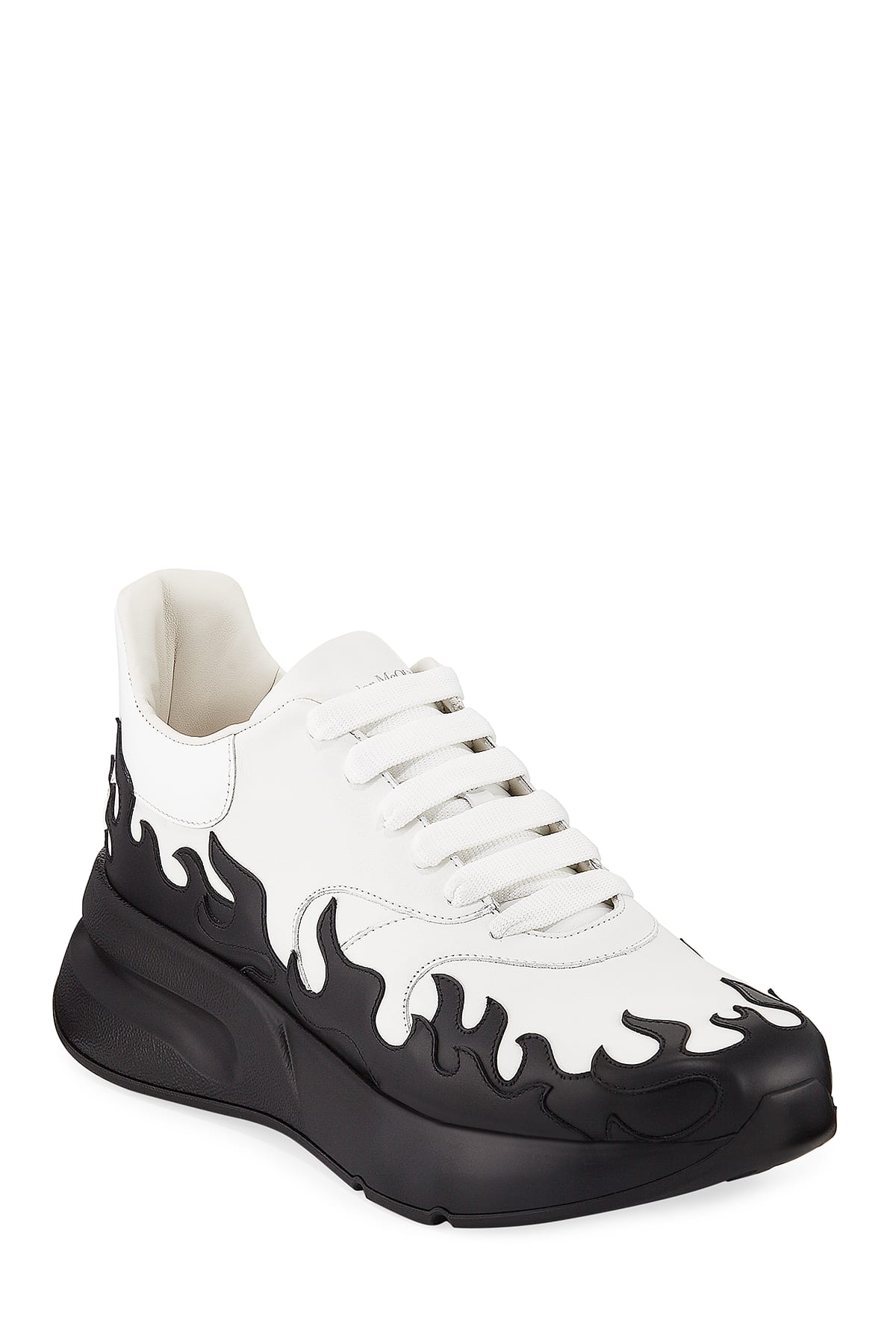 Alexander mcqueen flame sneakers sales