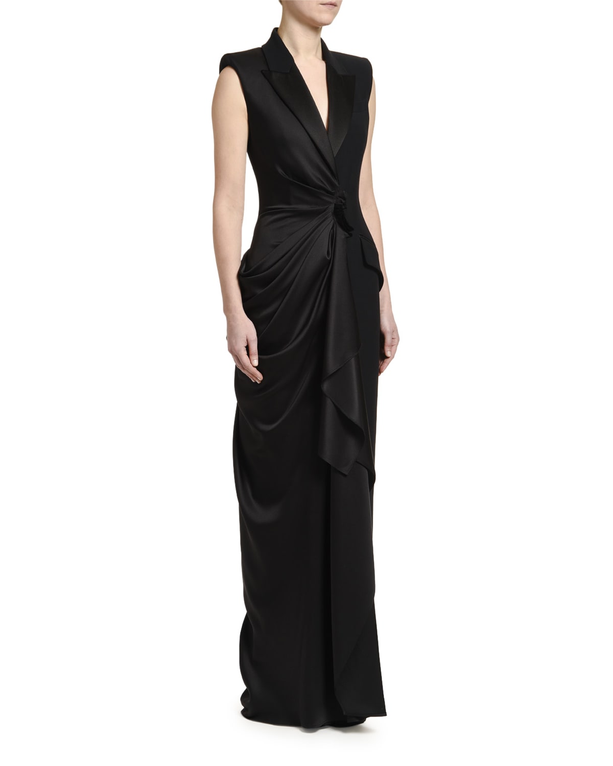 Alexander mcqueen tuxedo dress hotsell