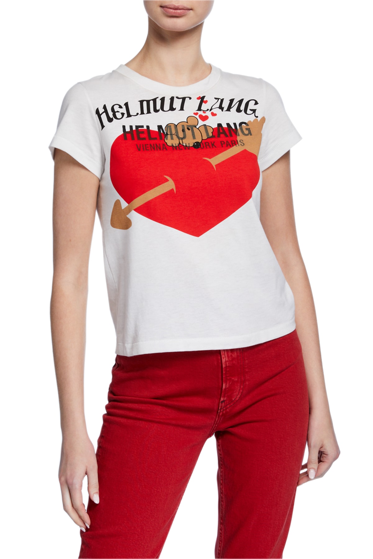 Logo Heart Arrow Graphic Baby Tee