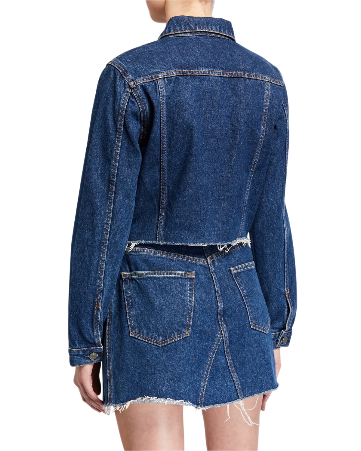 Cara Cropped Denim Jacket