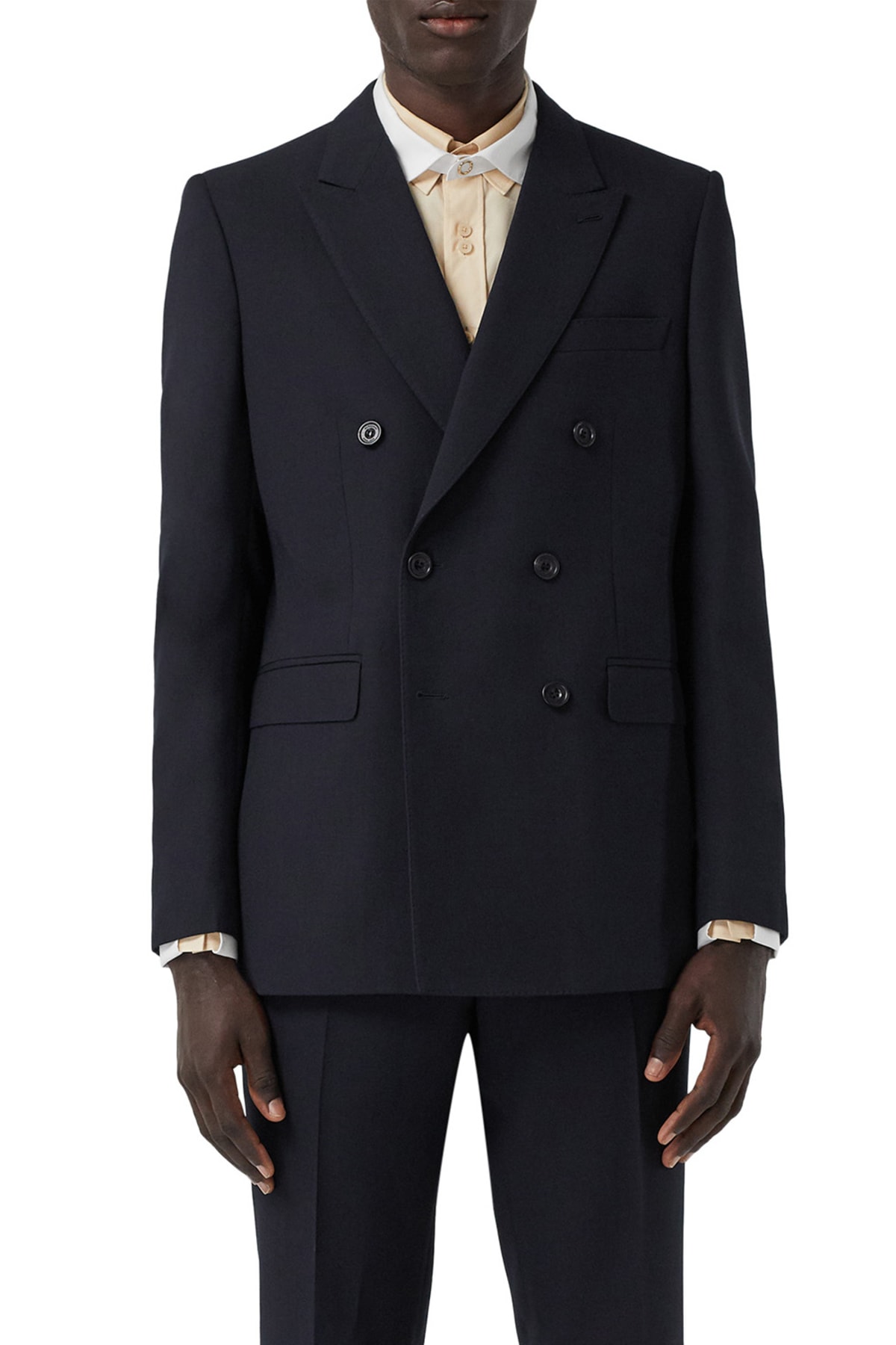 Burberry mens suit best sale