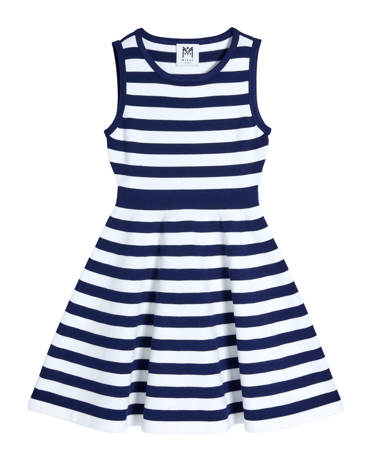 Milly Minis Girl's Striped Knit Fit-and-Flare Dress, Size 7-16 - Bergdorf  Goodman