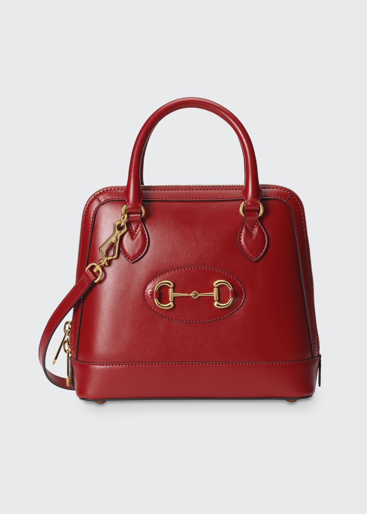 gucci 1955 horsebit bag red