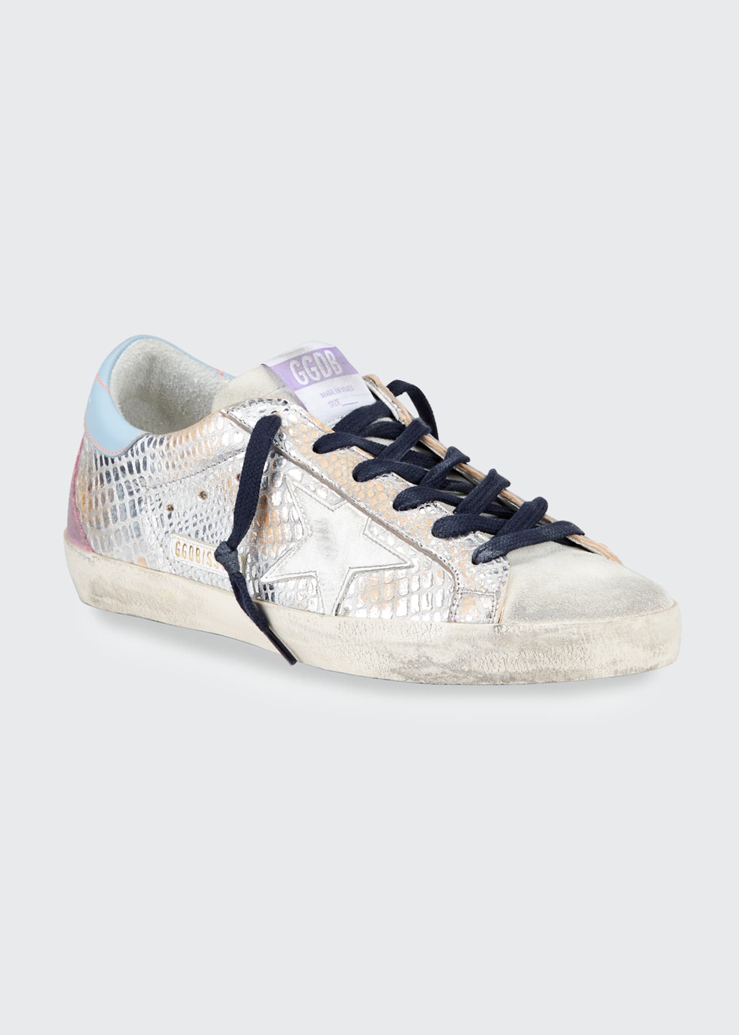 golden goose crocodile sneakers