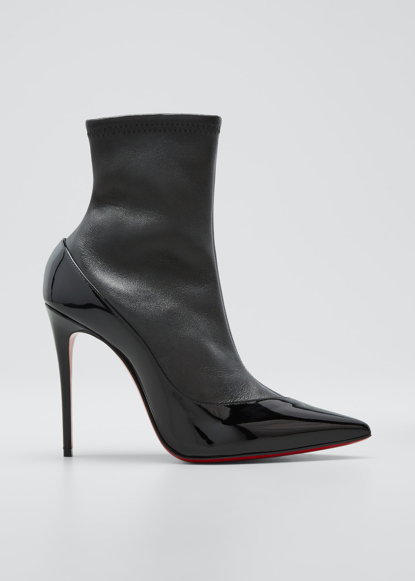 louboutin tie up heels