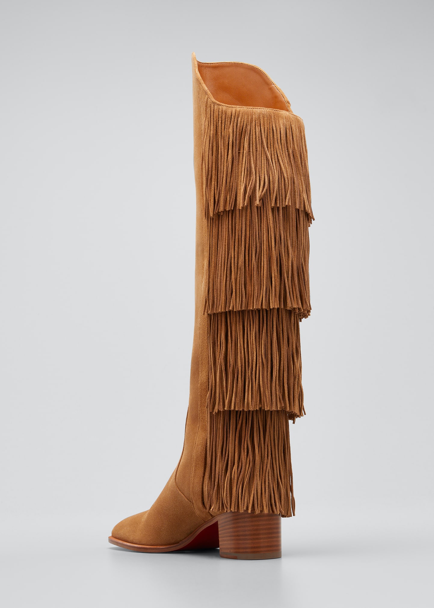 christian louboutin rhinestone boots