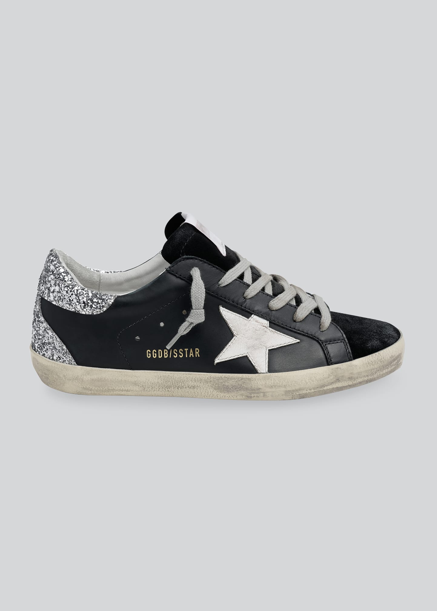 womens black golden goose sneakers