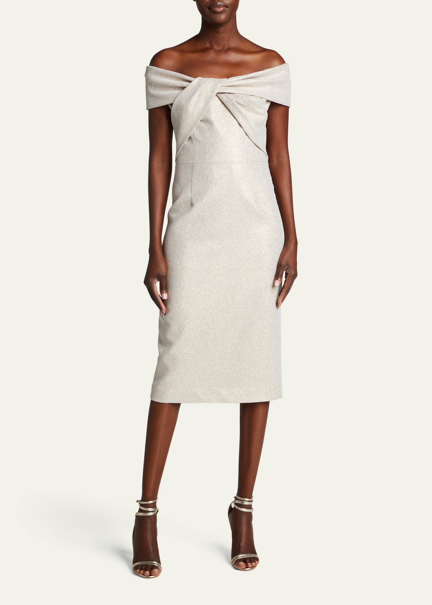 rickie freeman for teri jon floral embroidered tulle dress