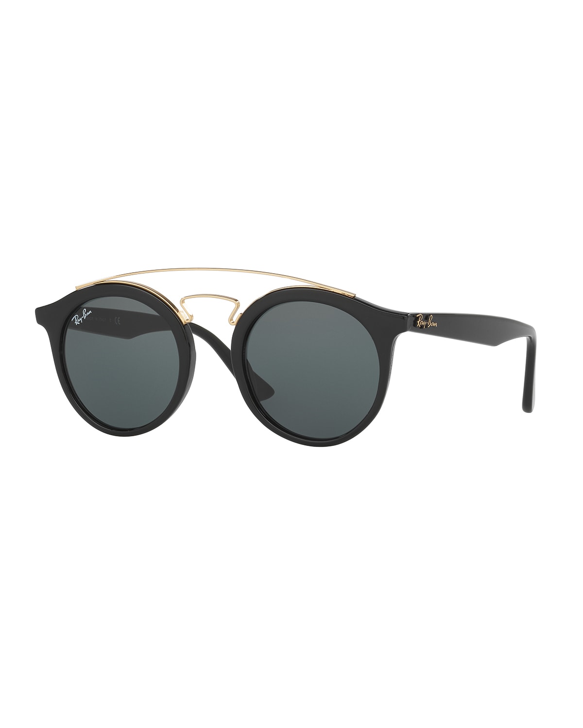 Mirrored brow store bar sunglasses