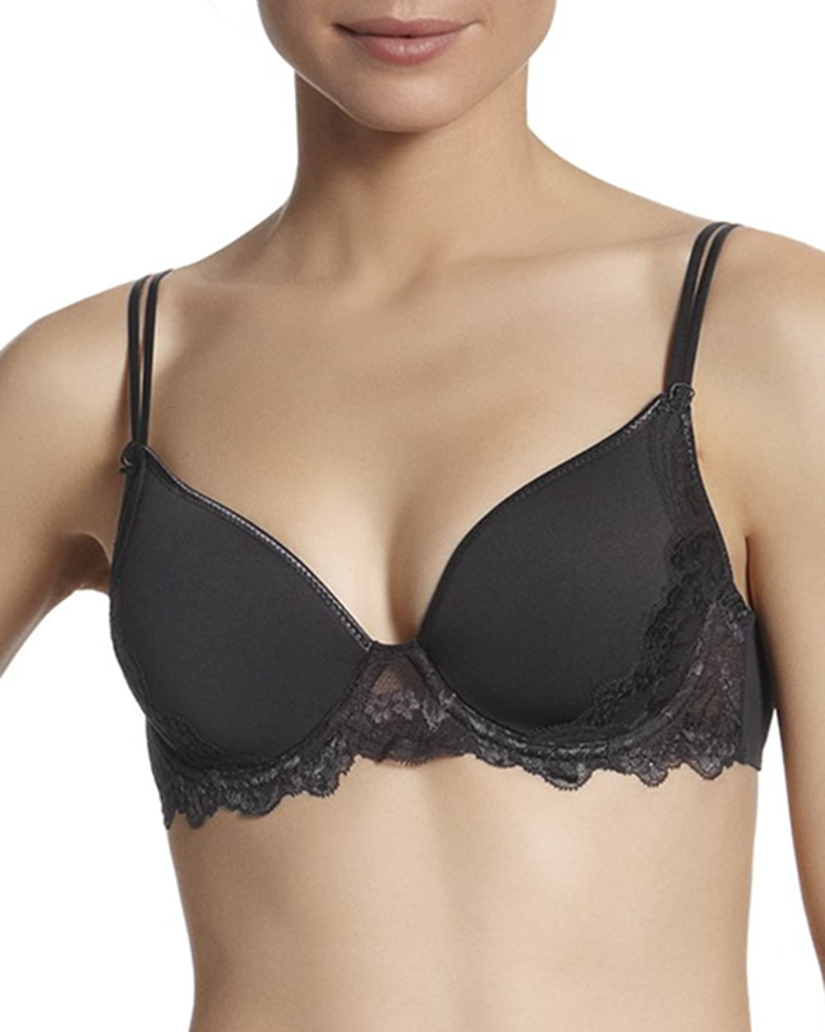 Amour 3D Plunge Bra Anthracite