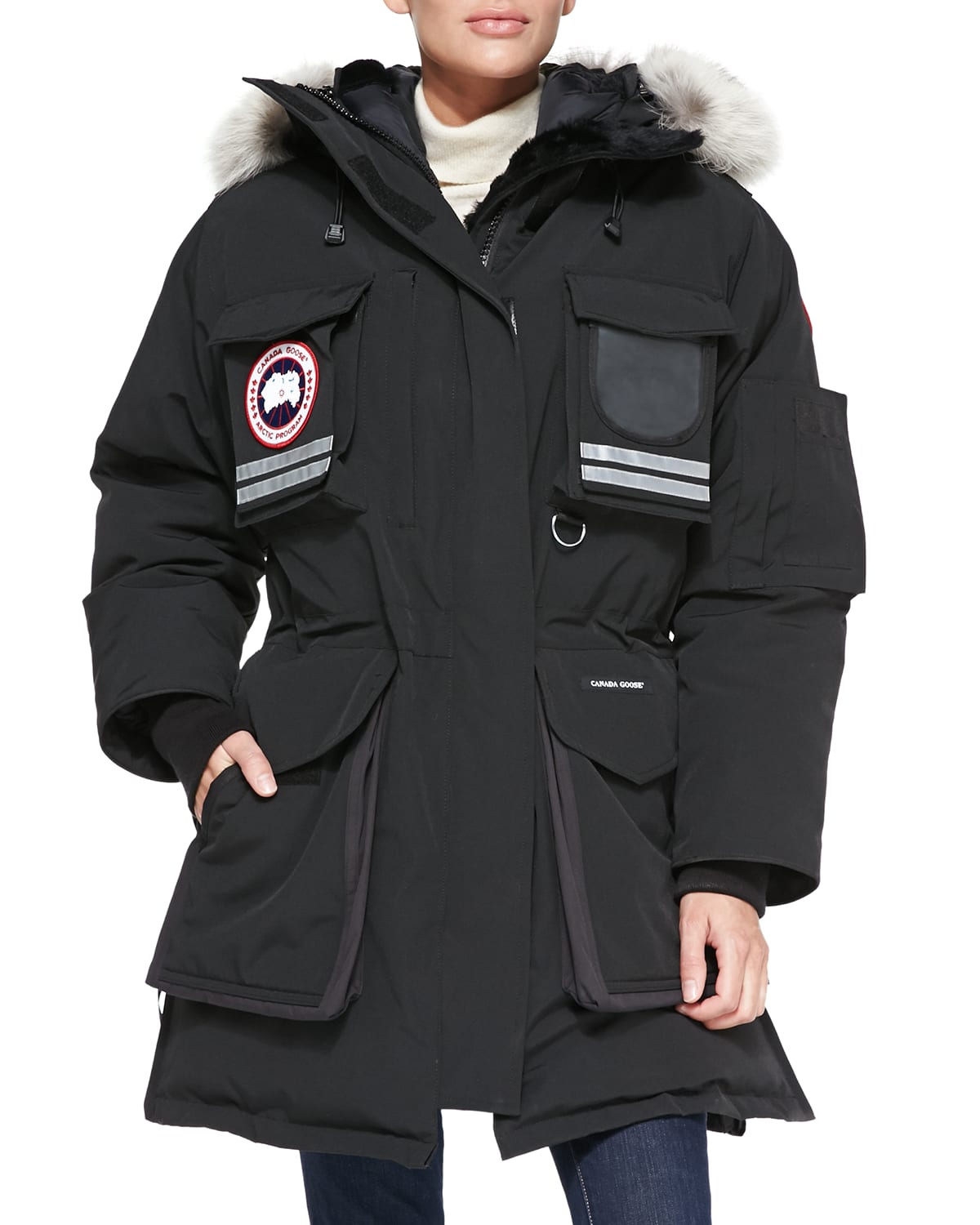 Canada Goose Snow Mantra Fur-Hood Coat