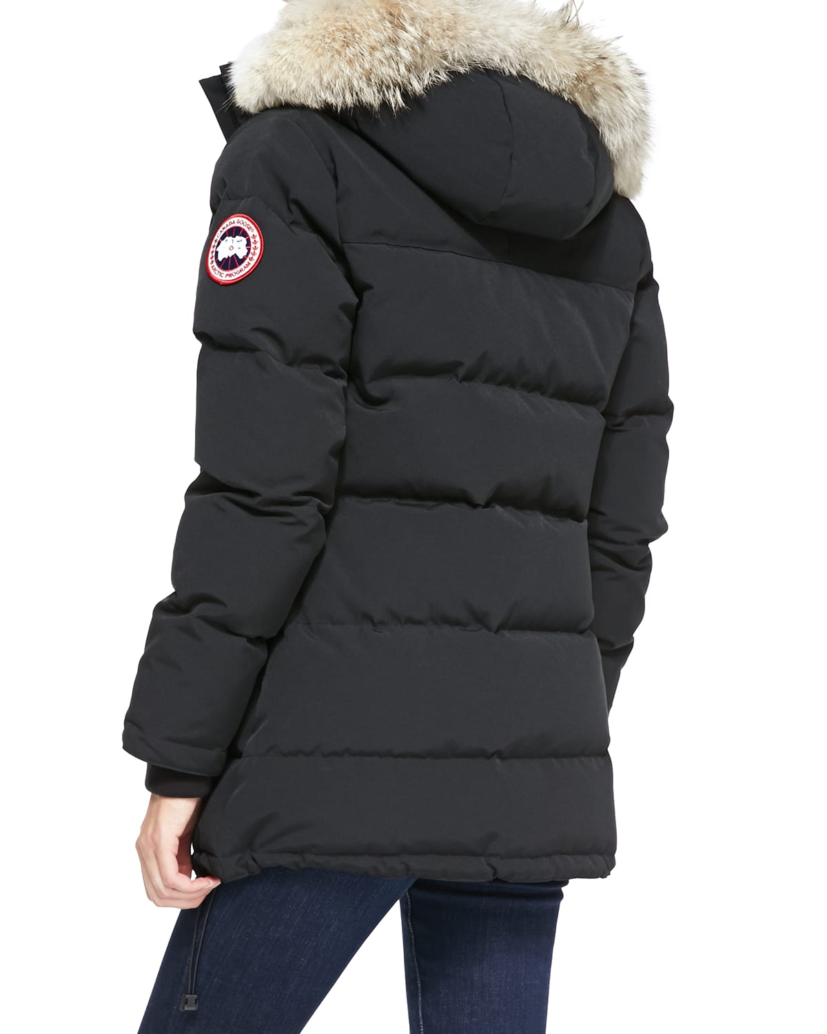 Canada goose fur outlet hooded jacket