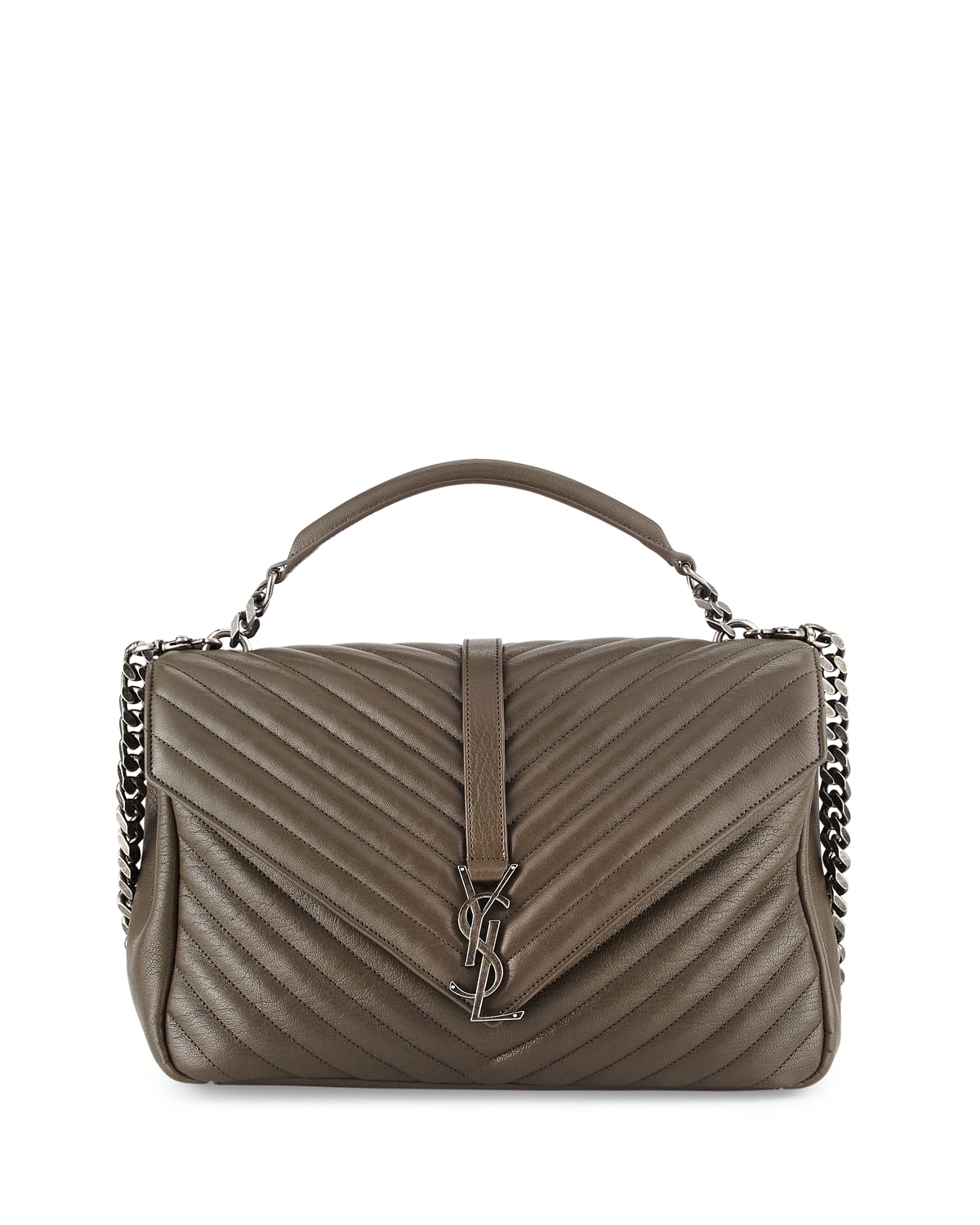 Saint laurent large collège monogram shoulder bag deals