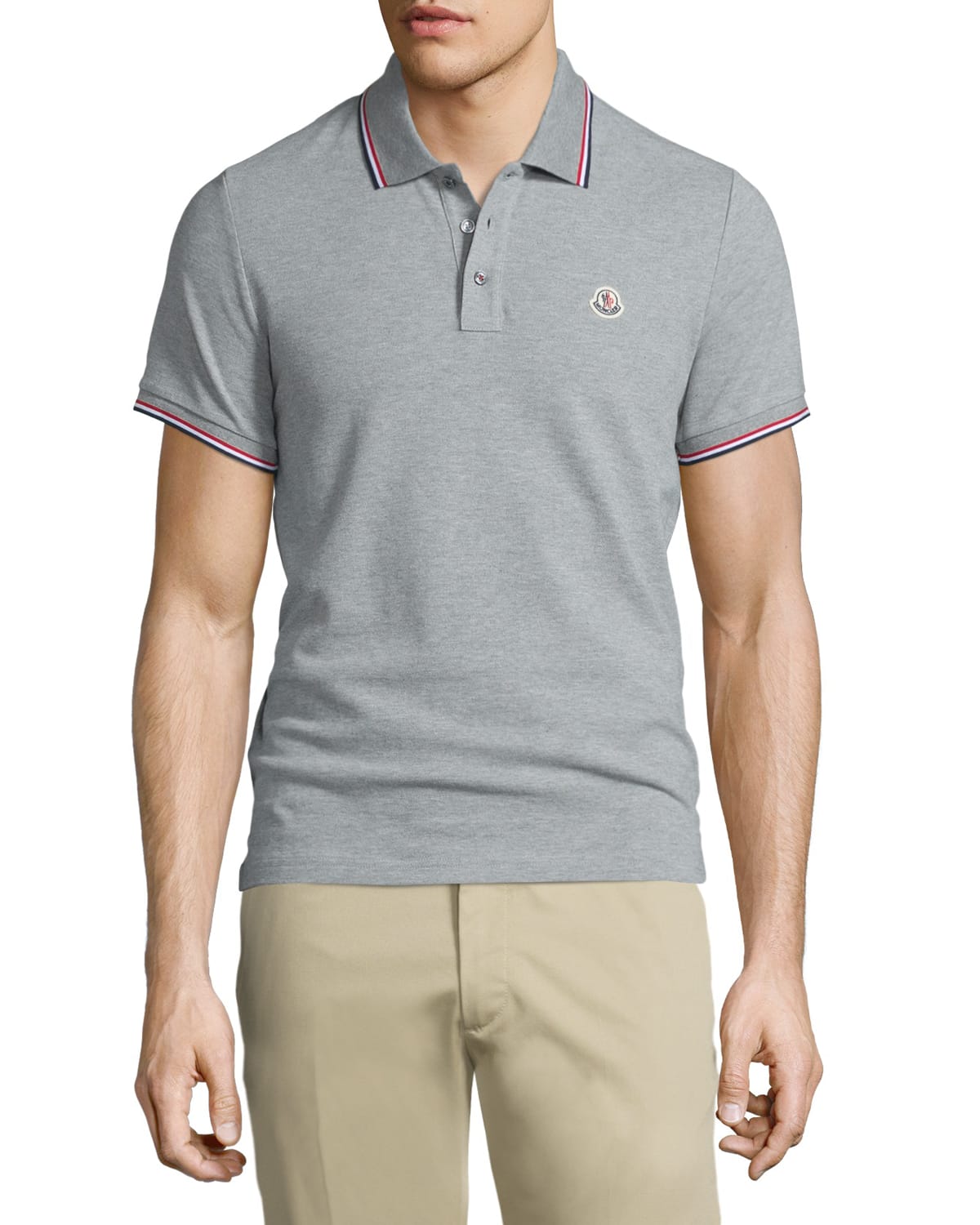 Moncler tape hot sale polo