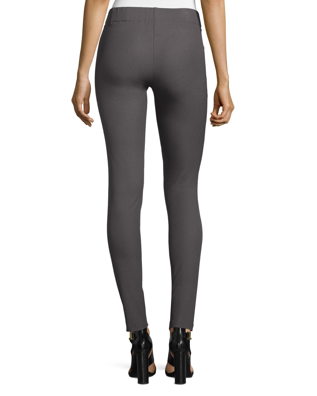 Joseph Cotton Stretch Leggings, Black