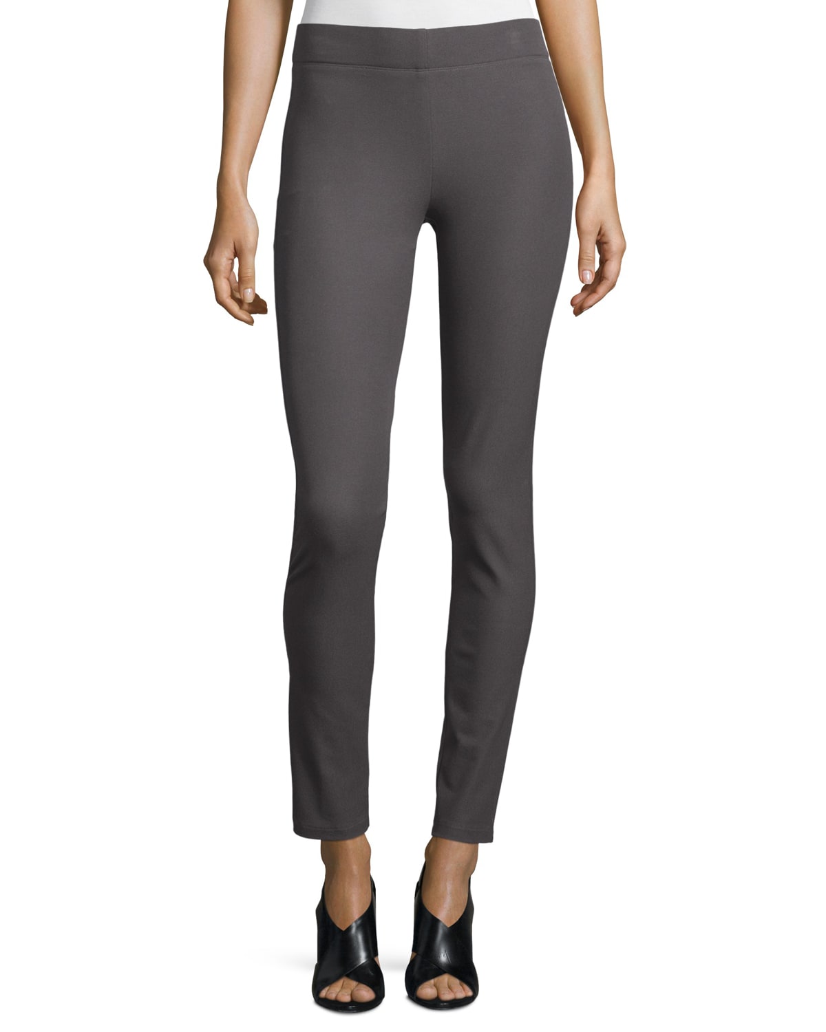 Joseph Cotton Stretch Leggings, Black