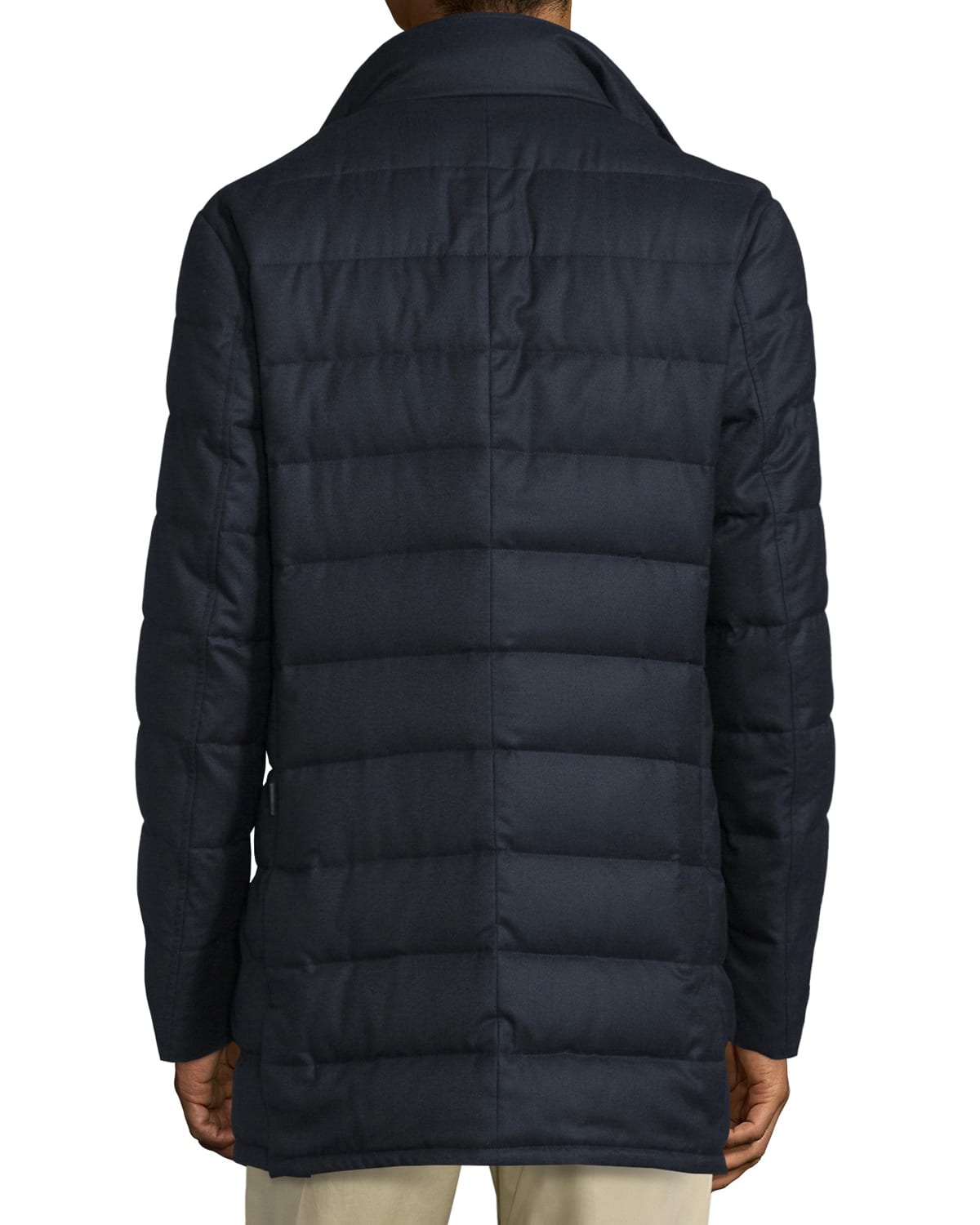 Moncler Vallier Quilted Jacket Navy