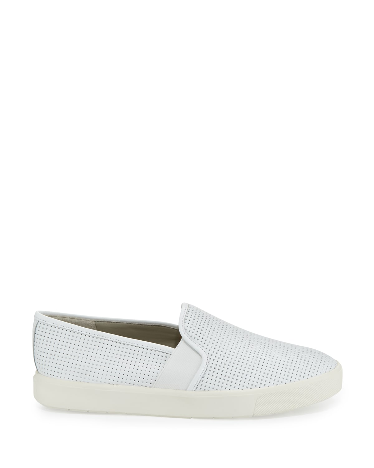 Vince Blair Perforated Slip-On Sneaker, Woodsmoke