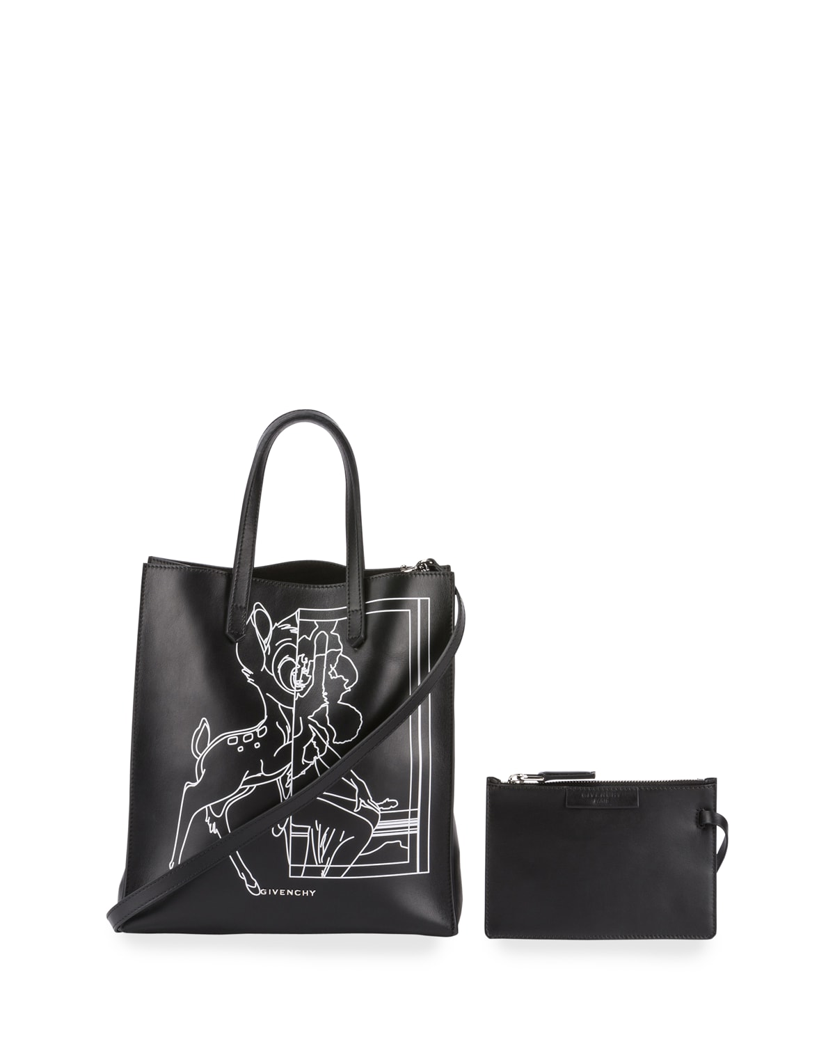 Stargate Bambi Medium Shopper Tote Bag Black