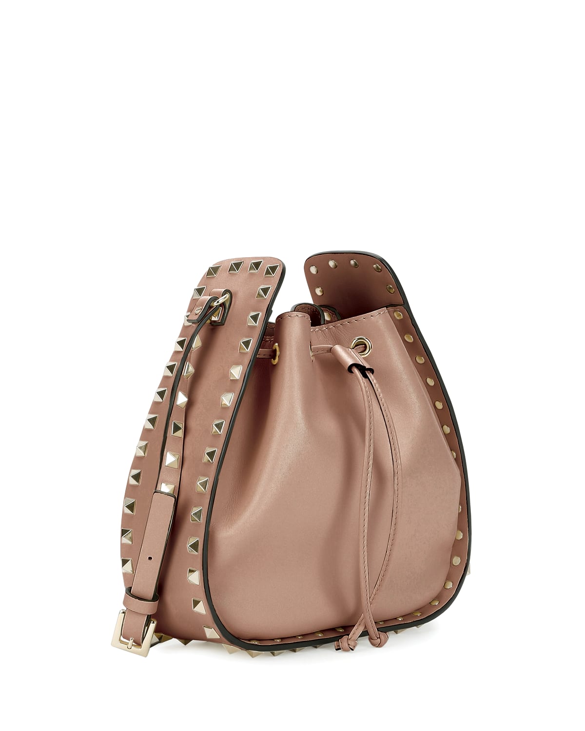 Cross body bags Valentino Garavani - Small Rockstud bag in Selleria color -  VW2B0181VSFHG5