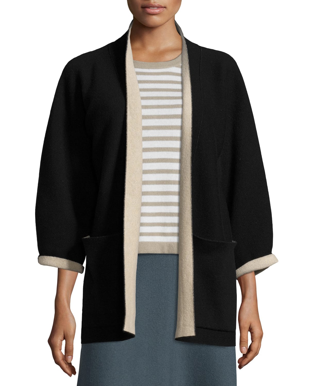Iris Von Arnim Double Face Cashmere Cardigan