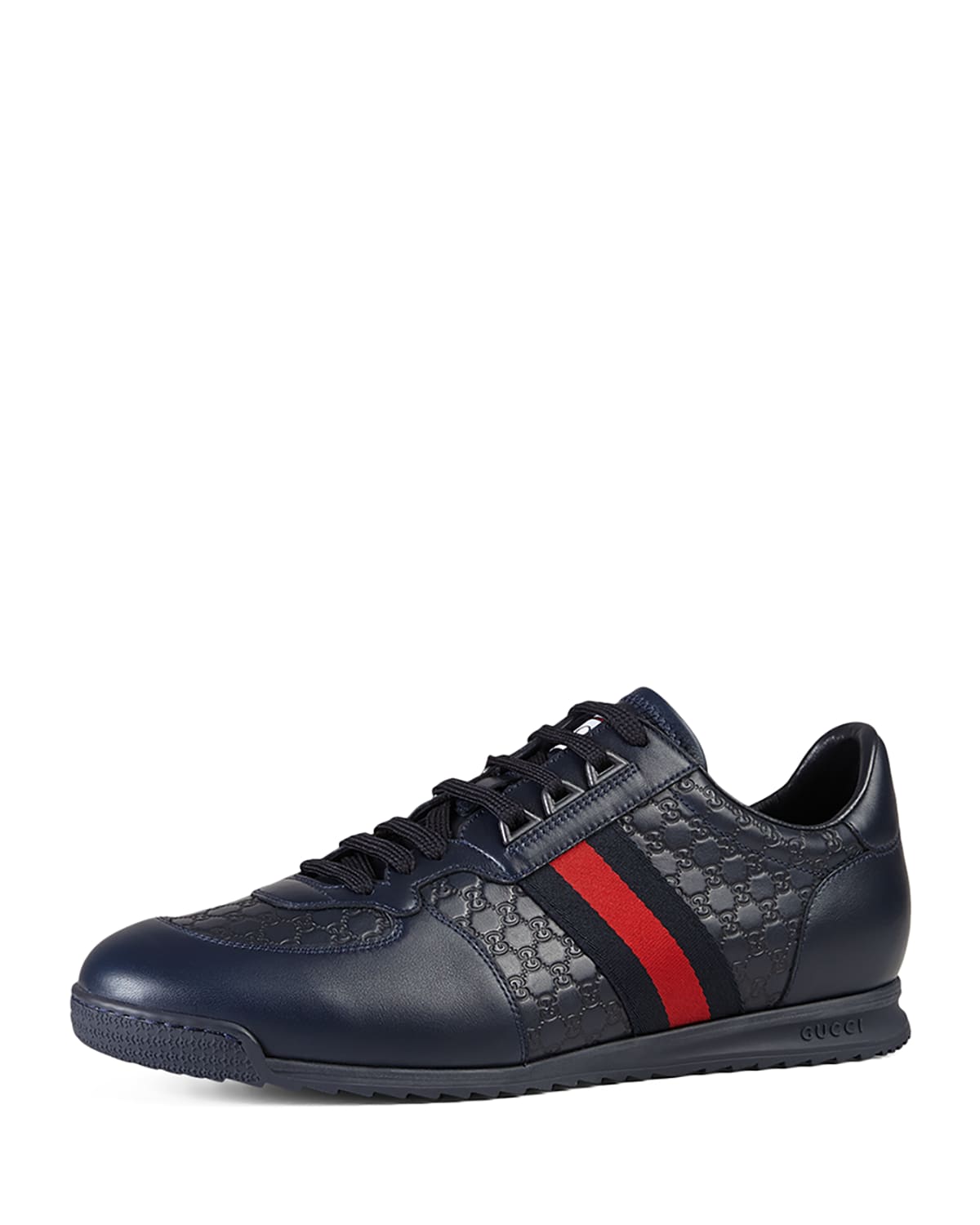 Gucci sl73 leather trainers store