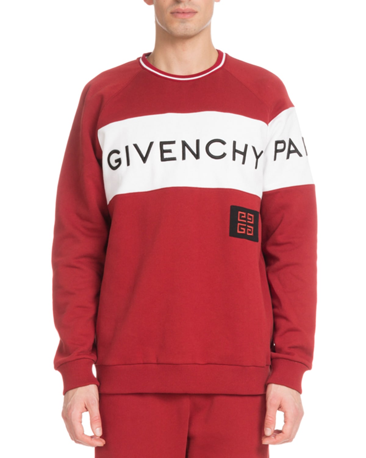 Givenchy Men s Large Logo Crewneck Sweatshirt