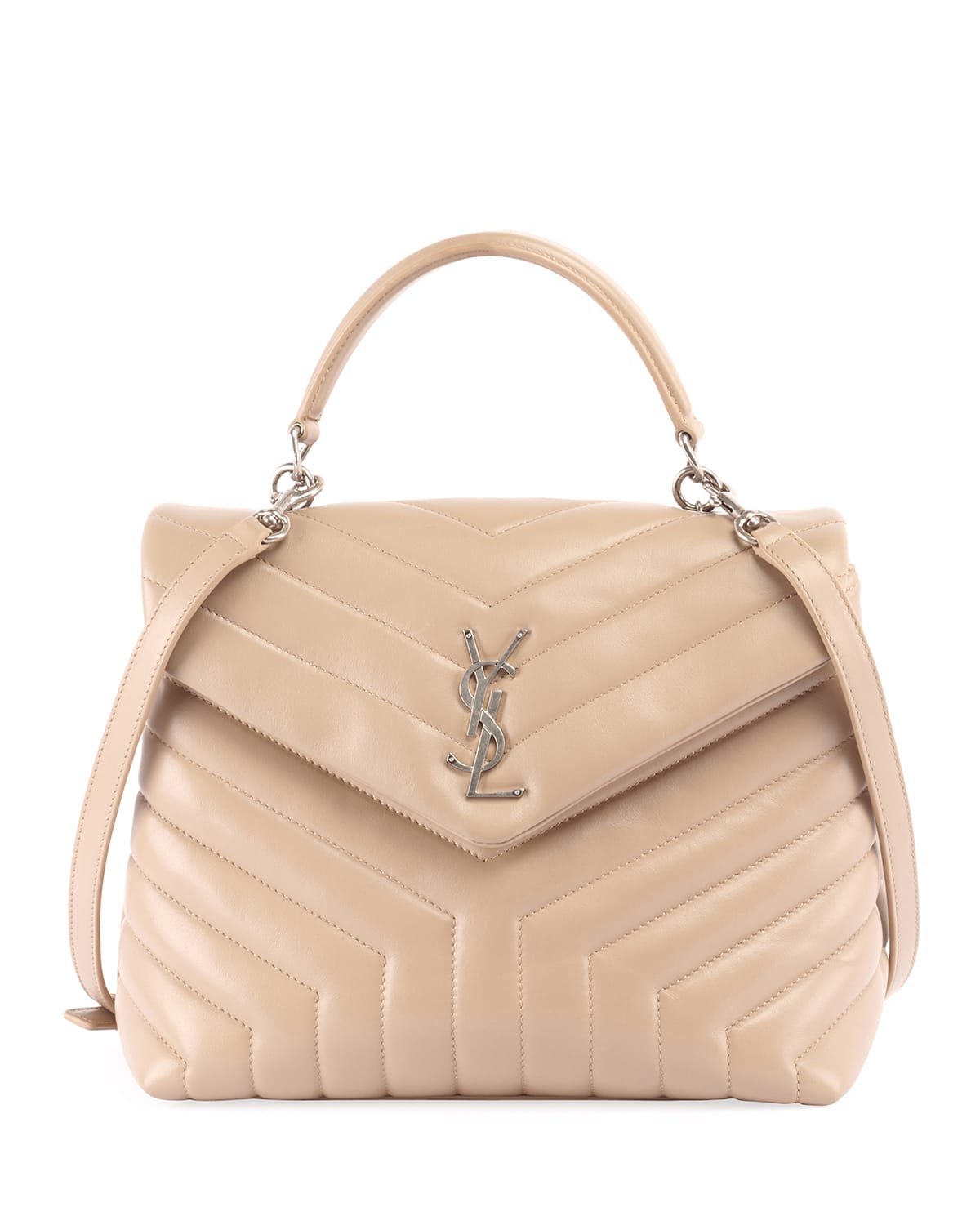 monogram ysl loulou quilted shoulder bag