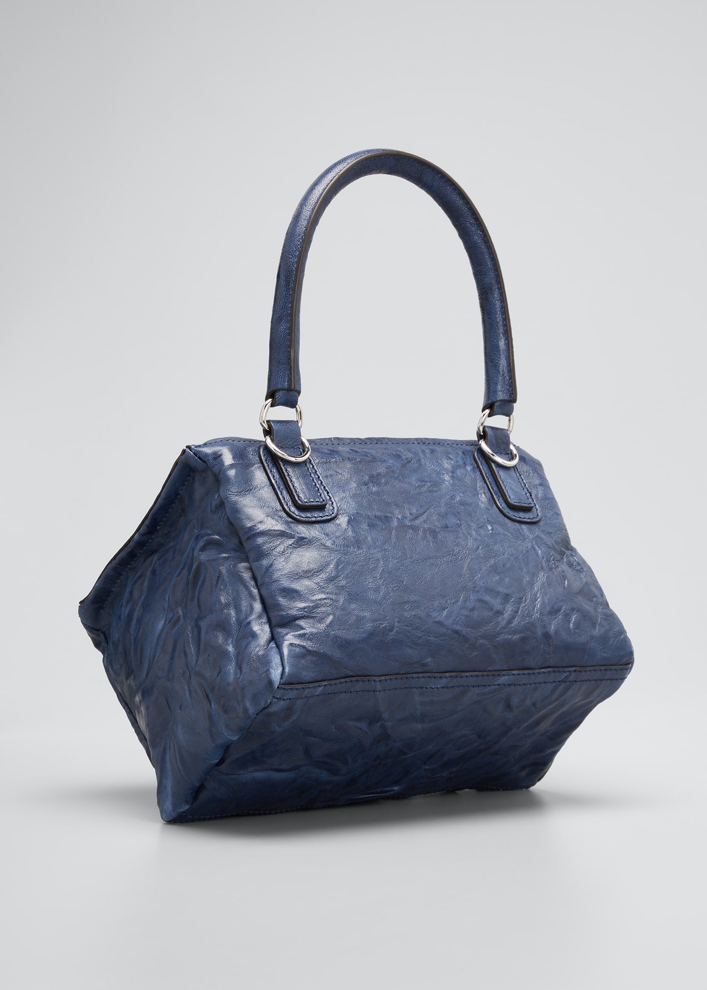 Givenchy Pandora Small Old Pepe Satchel Bag, Mineral Blue