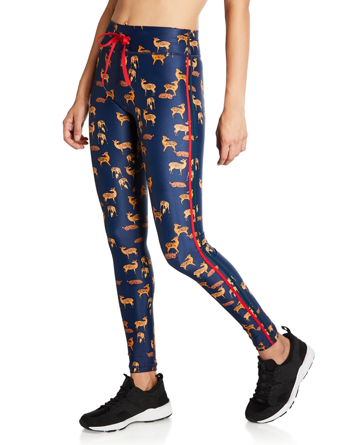 The Upside Deer Print Drawstring Yoga Pants and Matching Items Matching Items Bergdorf Goodman