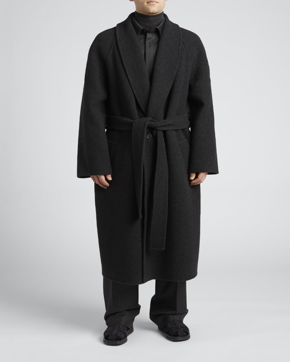 Shawl Collar Wool Jacket | bergdorfgoodman.com
