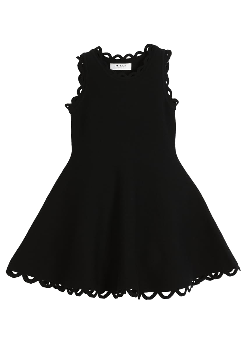 Milly minis eyelet hotsell flare dress