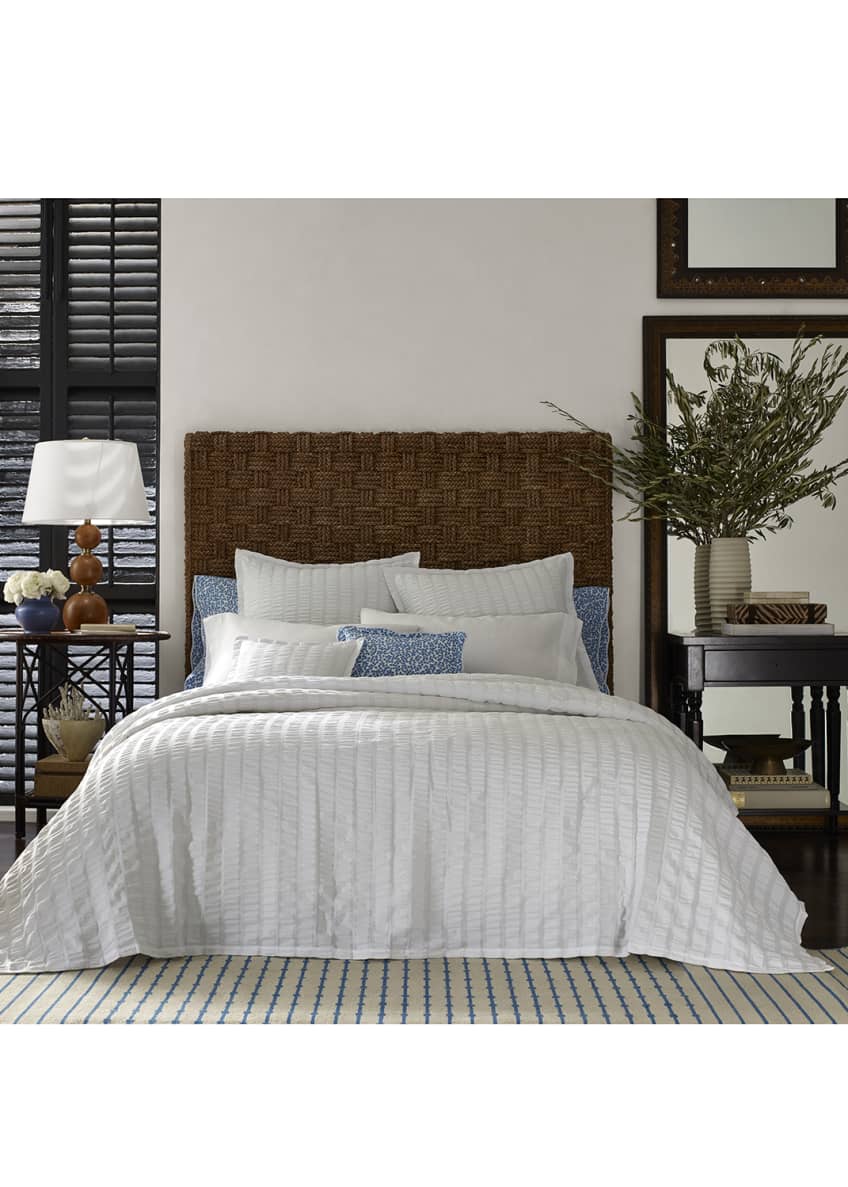 Matouk Panama Full/Queen Coverlet & Matching Items Bergdorf Goodman