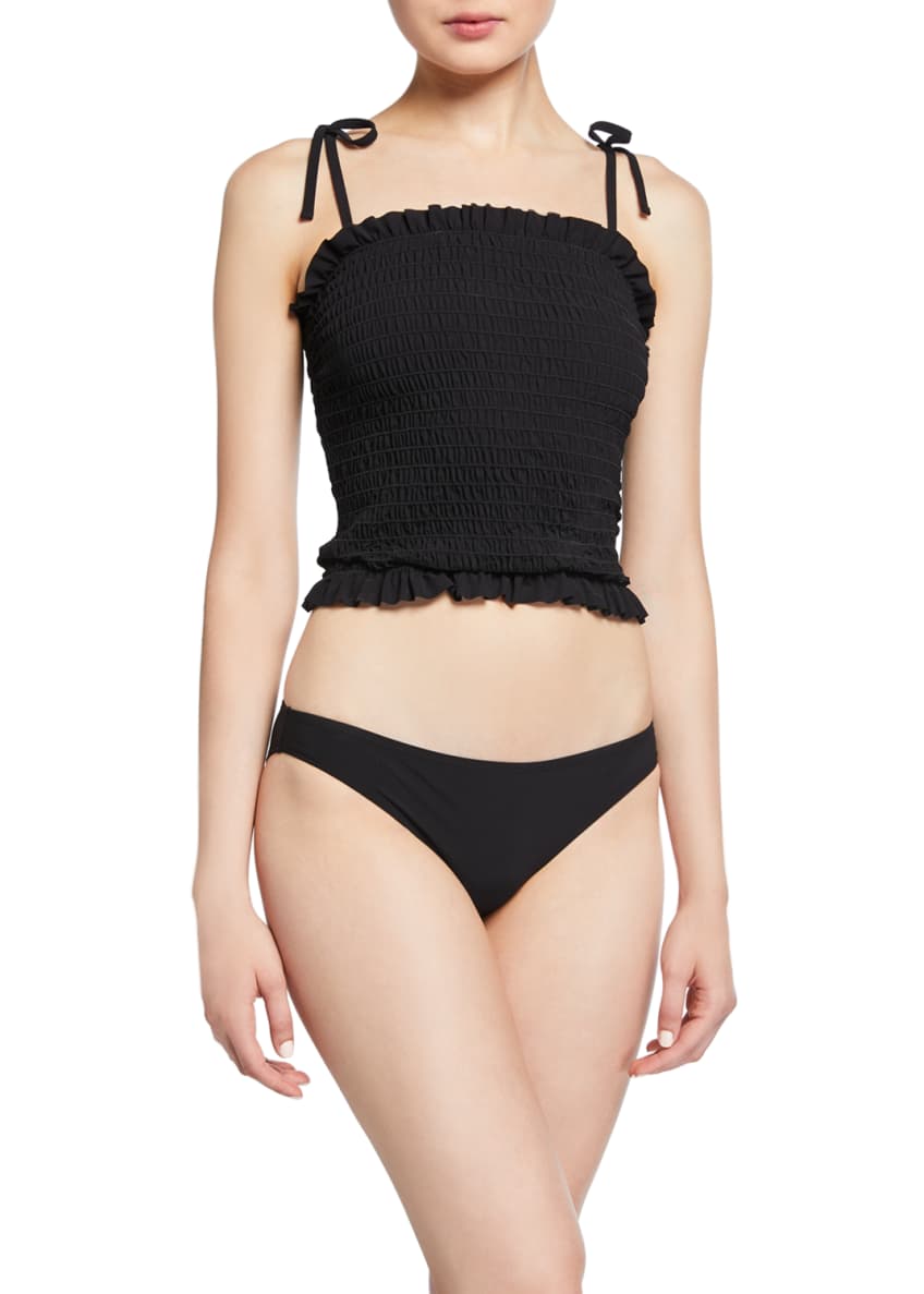 Tory burch smocked tube top new arrivals