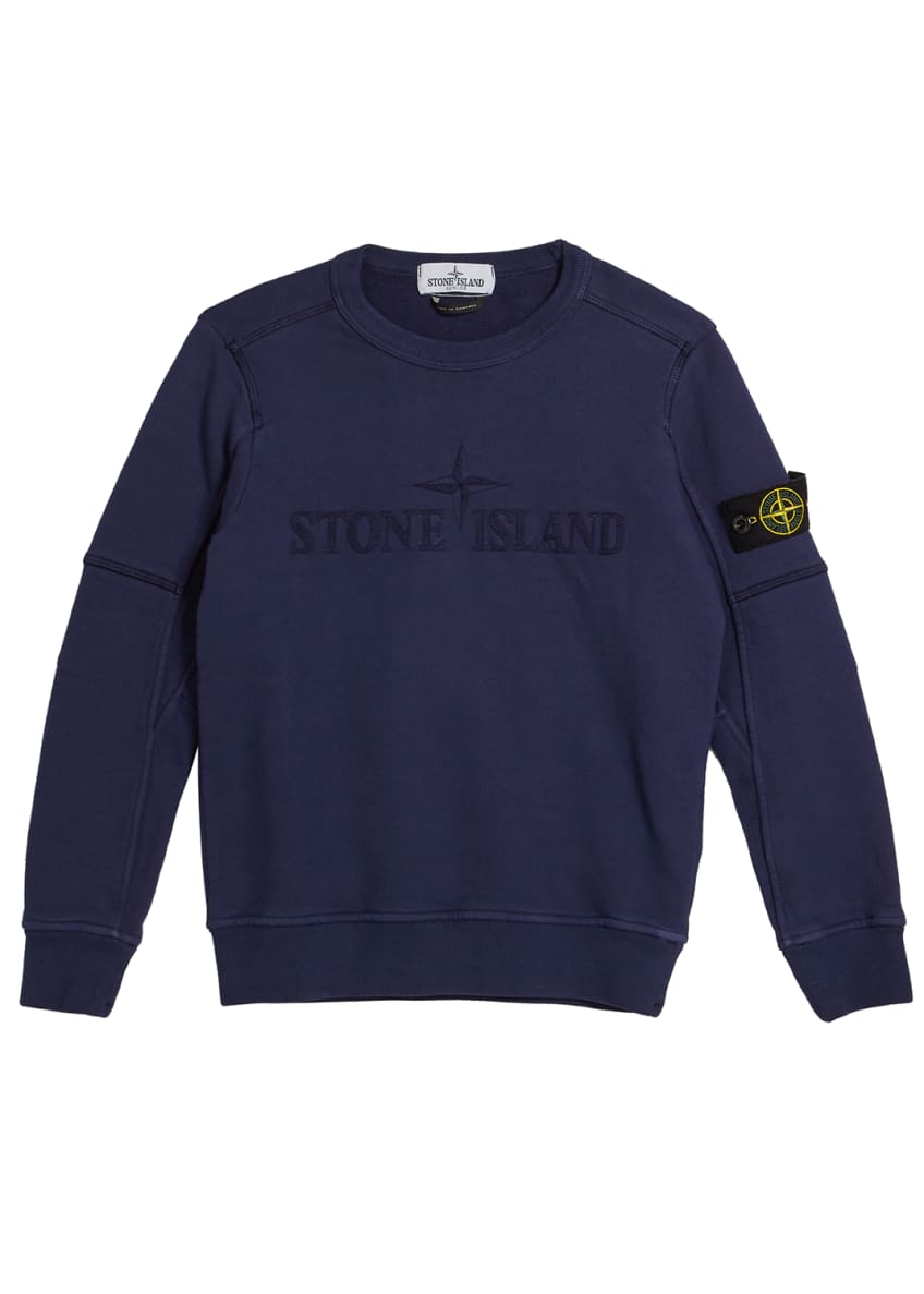 stone island sweatshirt size 14