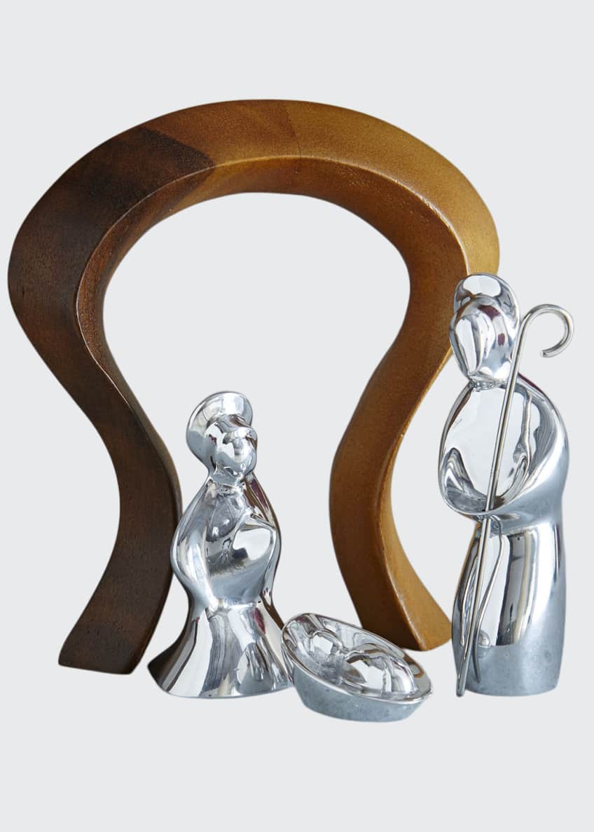 Nambe Miniature Nativity Set Bergdorf Goodman