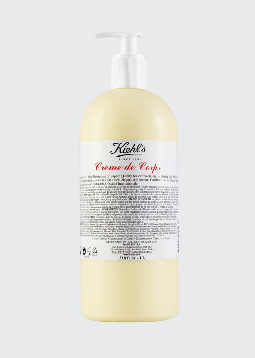 Kiehl's Since 1851 Creme de Corps, 33.8 oz. - Bergdorf Goodman