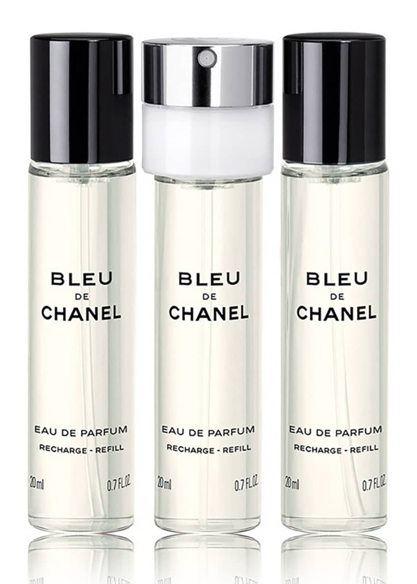 Chanel Bleu De Chanel Eau De Parfum Pour Homme Travel Spray Refills Bergdorf Goodman