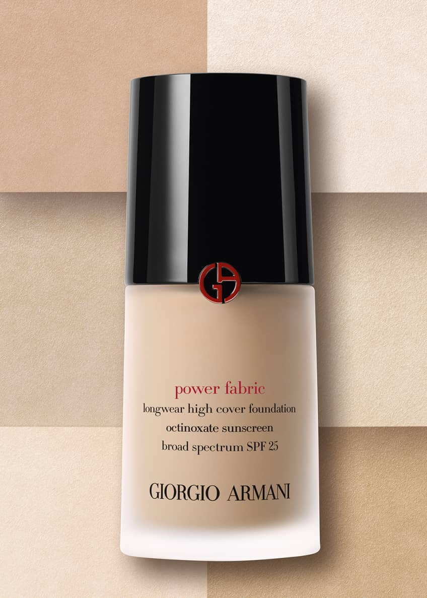 Giorgio Armani Power Fabric Longwear High Cover Foundation with SPF 25 ...