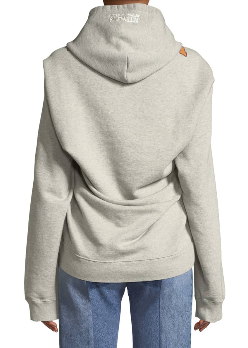 Vetements misplaced hoodie best sale