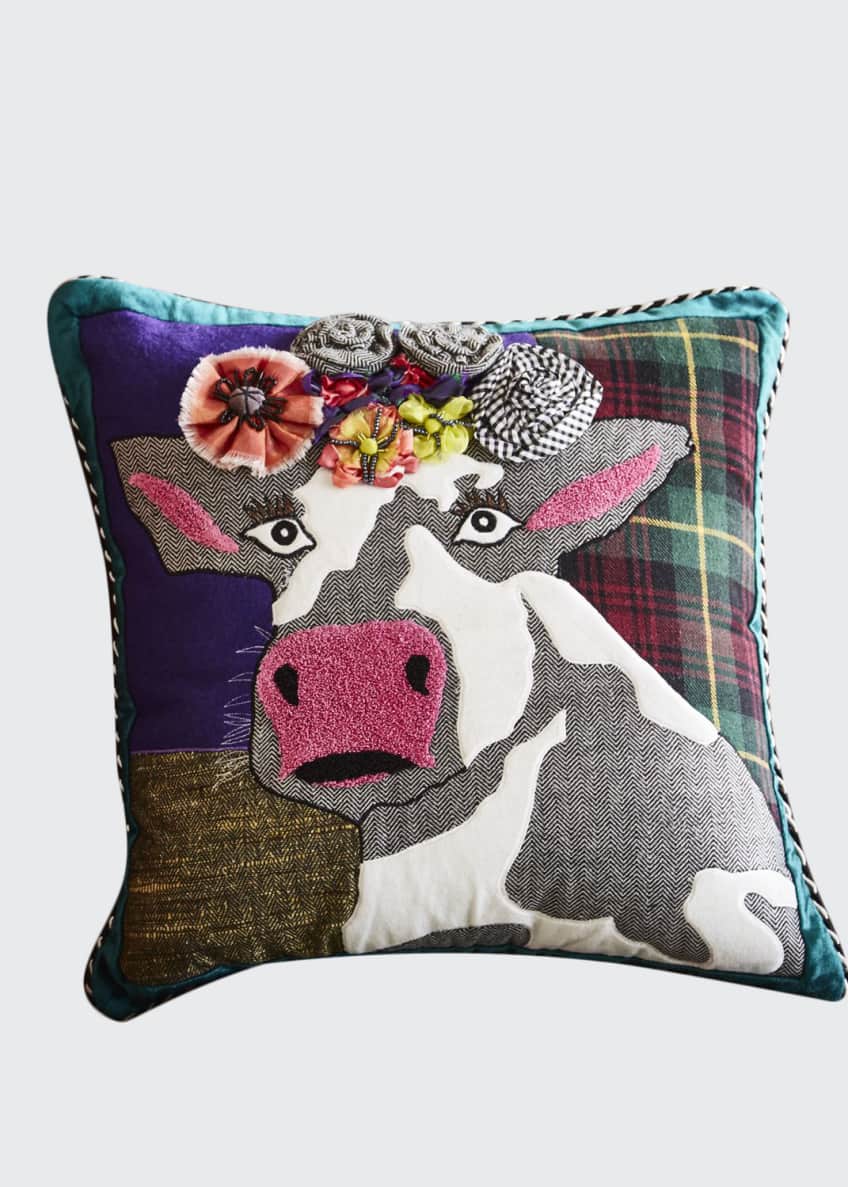 Mackenzie Childs Frida Cowlo Pillow Bergdorf Goodman