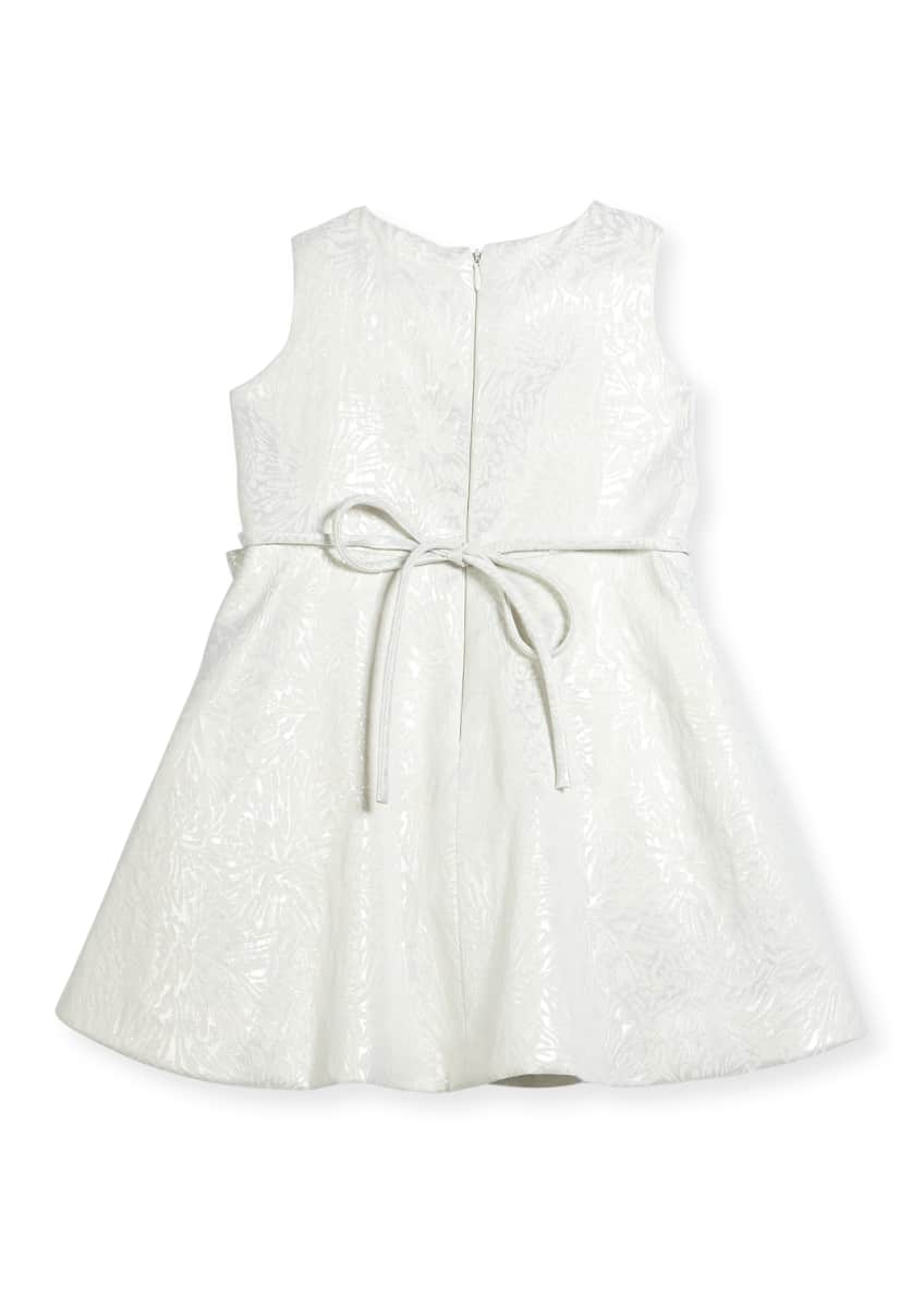 Helena InvertedPleat Jacquard Dress, Size 26 and Matching Items