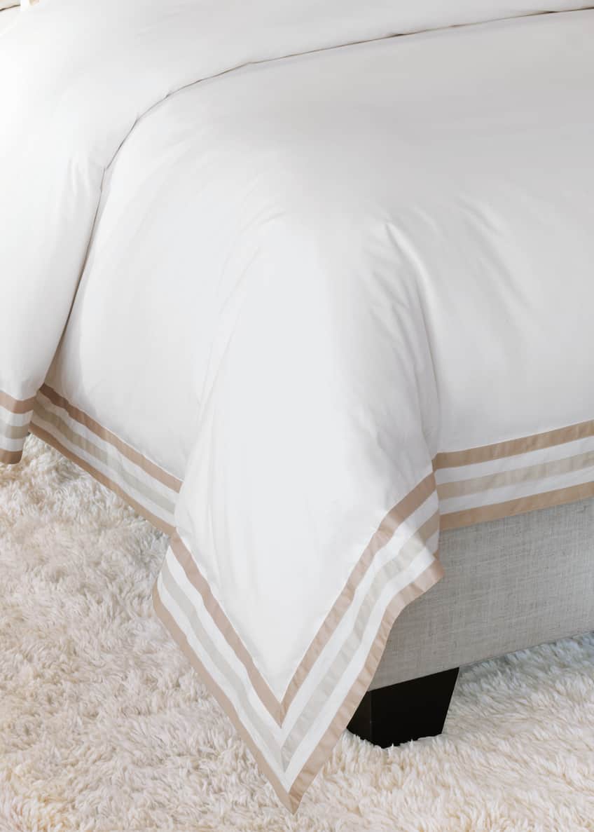 Eastern Accents Watermill Taupe Oversized King Duvet Bergdorf