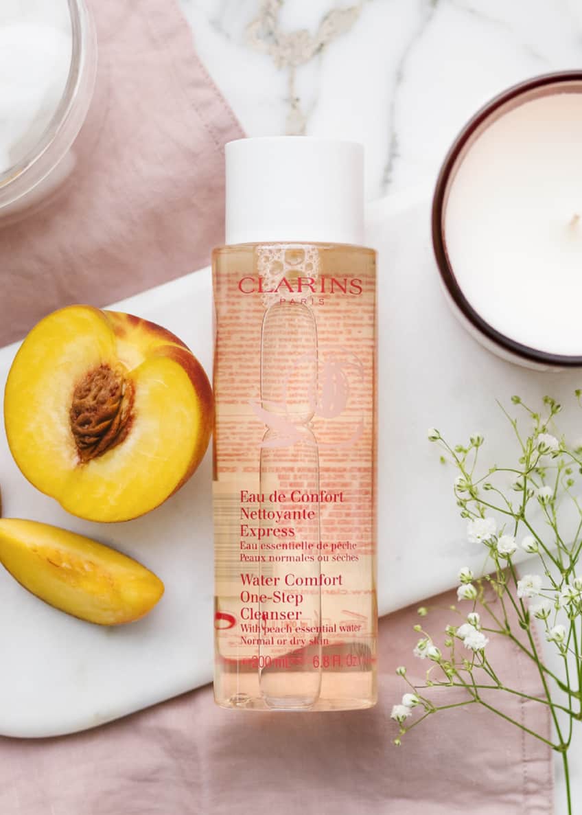 Clarins Water Comfort One Step Cleanser W Peach Essential Water