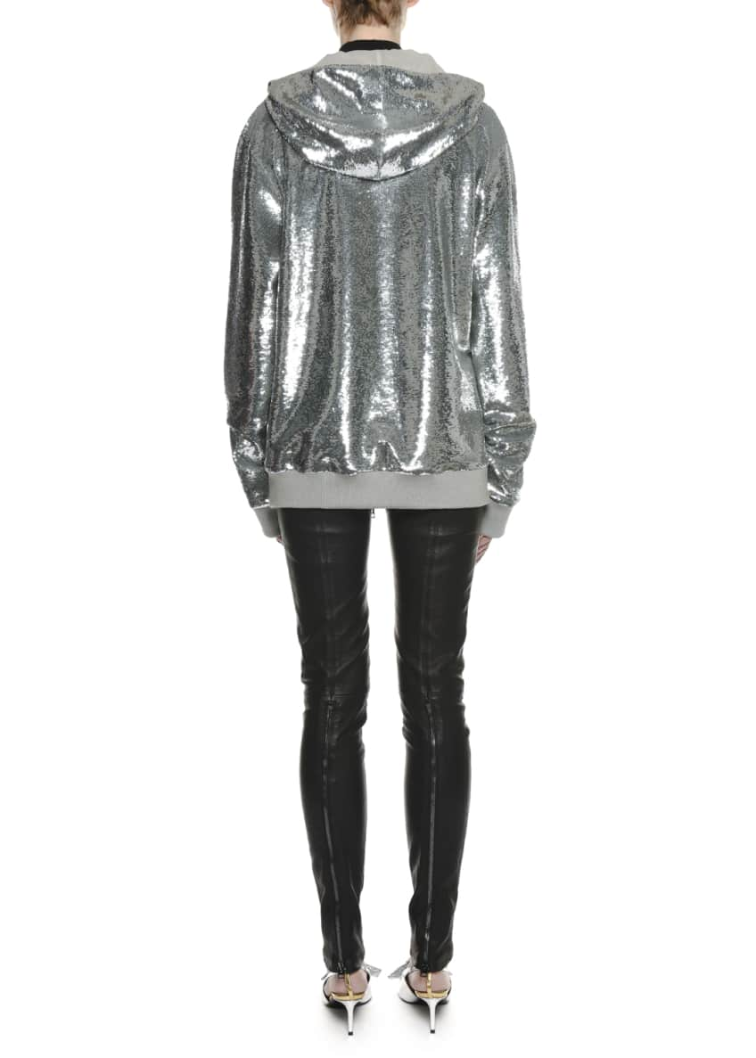 tom ford sequin hoodie