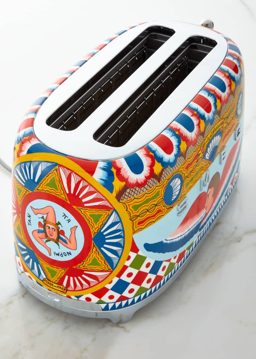 Smeg Dolce Gabbana x SMEG Sicily Is My Love 4Slice Toaster Bergdorf